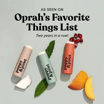 Poppy & Pout Coconut Jumbo Lip Balm in Eco-Friendly Tube