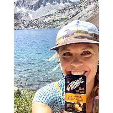 FBOMB Macadamia Nut Butter Packets - Keto Fat Bombs - Low Carb, Paleo, Keto Snacks. No added Sugar. Gluten Free - Macadamia + Pecan. 10 Single Serve Packets