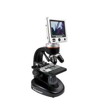 Celestron – LCD Digital Microscope II – Biological Microscope with a Built-in 5MP Digital Camera...