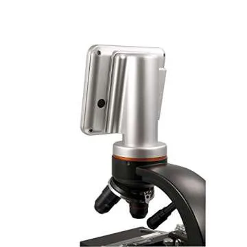 Celestron – LCD Digital Microscope II – Biological Microscope with a Built-in 5MP Digital Camera – Adjustable Mechanical Stage –Carrying Case and 1GB Micro SD Card