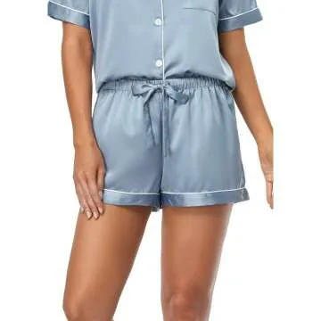 Satin Pajama Set for Women – Stylish Comfort