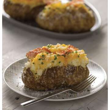 GE Countertop Microwave Oven, 1,150-watt Capacity, 1.6 Cubic Ft., 8 Auto Setting Cooking Settings, Kitchen Essentials for the Countertop, Dorm Room or Apartment, Black Stainless