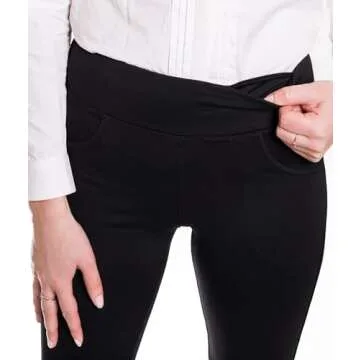 Yogipace Women's Bootcut Yoga Pants with Pockets - Size L