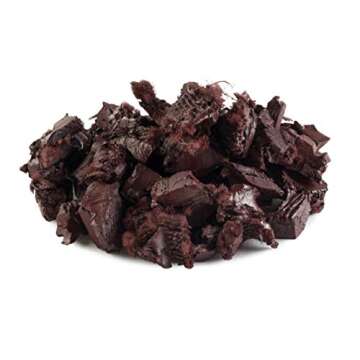 Playsafer Rubber Mulch Nuggets for Playgrounds, Swing-Sets & Landscapes (40 LBS, Brown)