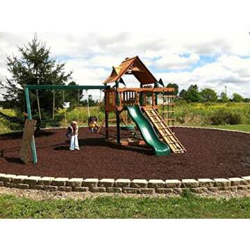 Playsafer Rubber Mulch Nuggets for Safe Play Areas