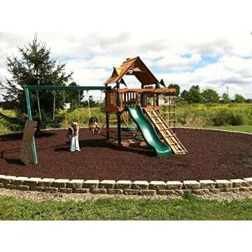 Playsafer Rubber Mulch Nuggets for Safe Play Areas