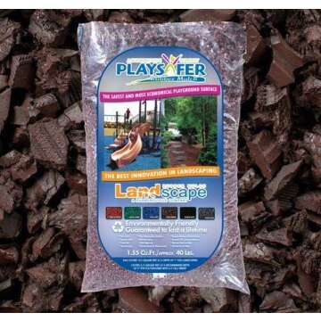 Playsafer Rubber Mulch Nuggets for Safe Play Areas