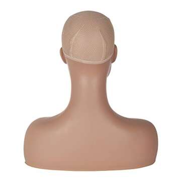 Realistic Female Mannequin Head for Wigs and Accessories