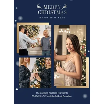 CDE Angel Wings Necklace for Women with Crystals