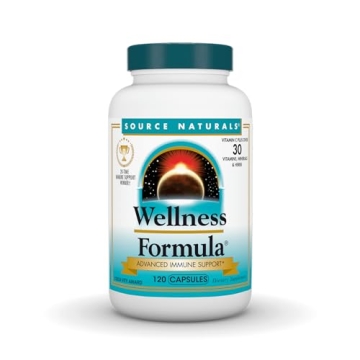 Source Naturals Wellness Formula Bio-Aligned Vitamins & Herbal Defense for Advanced Immune Support* ...