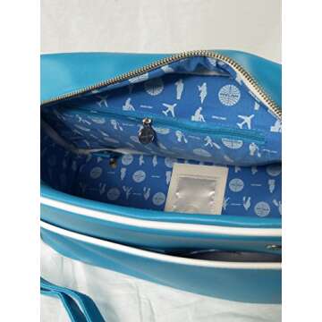 Pan Am Men's Clipper Retro Vintage Duffle Travel Cabinet Bag