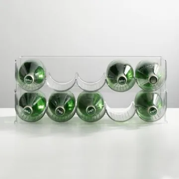 Stylish Stackable Water Bottle & Wine Rack Organizer