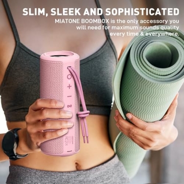 Waterproof MIATONE Bluetooth Speaker - Outdoor Use