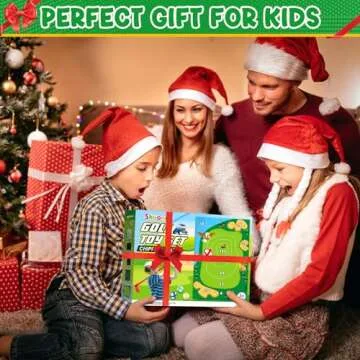 skuone Golf Chipping Game Toy for Kids - Indoor Outdoor Fun