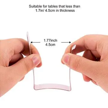 Tripole Tablecloth Clips Durable Stainless Steel 8 Pack