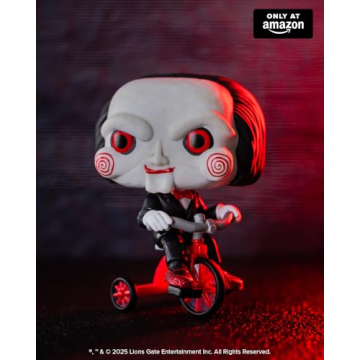 Funko Pop! Plus: Saw - Billy The Puppet - Amazon Exclusive - Perfect Collectable for Horror Fans