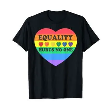 LGBTQ+ Equality Hurts No One T-Shirt