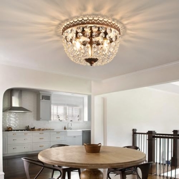 Elegant KAIQI French Empire Crystal Chandelier for Home Decor