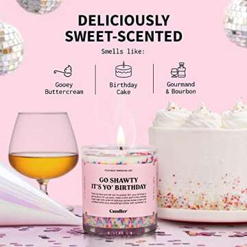 Birthday Cake Candle Gift for Relaxation and Joyful Moments