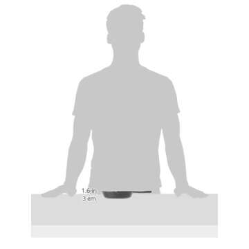 Lodge Wildlife Series-6.5" Cast Iron Skillet with Wolf Scene, Black