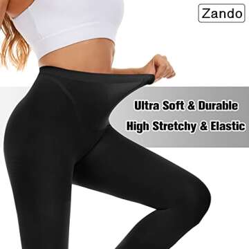 Zando Solid Color Tights for Women Footed Compression Stockings Run Resistant Dance Tights 80 Denier Sheer Tights Control Top Pantyhose Footed Sheer Tights Semi Opaque Panty Hose Z Pink One Size