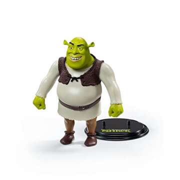 BendyFigs Shrek – Bendable and Poseable Figure
