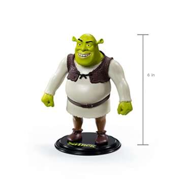 BendyFigs Shrek – Bendable and Poseable Figure