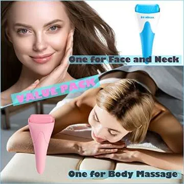 AFOUNDA Ice Rollers for Rejuvenating Skin and Pain Relief