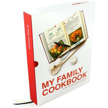 Blank Hardback Cookbook for Your Recipes Journal