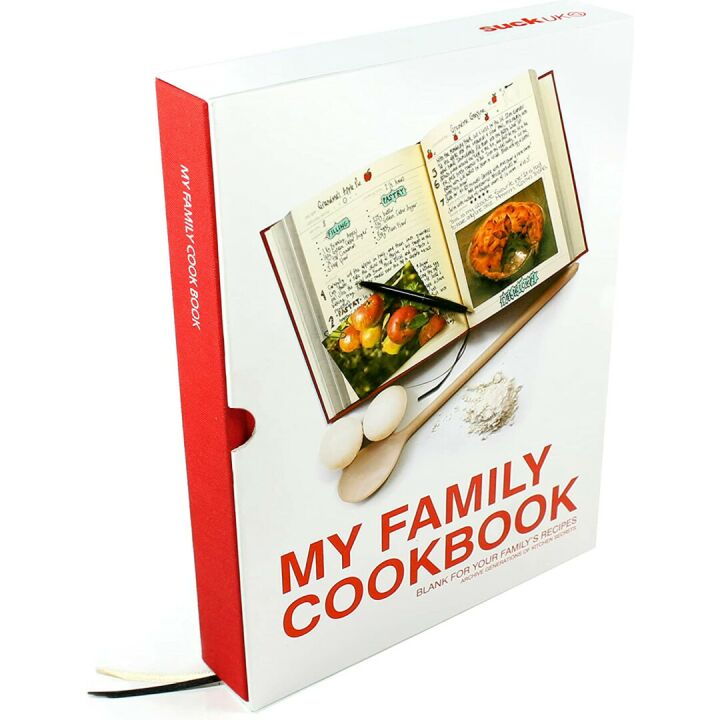 Blank Hardback Cookbook for Your Recipes Journal