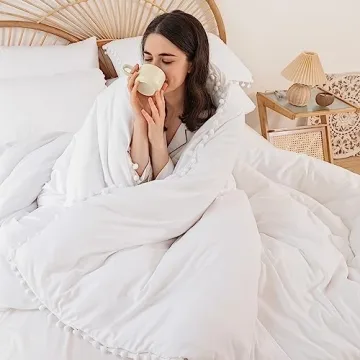 YIRDDEO Queen Comforter Set - Soft & Stylish Bedding