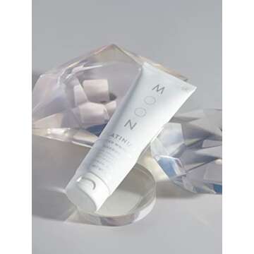 MOON Platinum Advanced Teeth Whitening Toothpaste with Fluoride - SLS Free Toothpaste with Titanium Dioxide & Essential Oils for Cavity Protection & Surface Stain Removal - Platinum Mint (2 Pack)