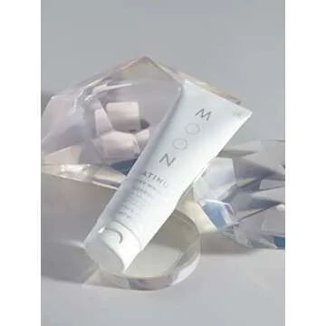 MOON Platinum Advanced Teeth Whitening Toothpaste with Fluoride - SLS Free Toothpaste with Titanium Dioxide & Essential Oils for Cavity Protection & Surface Stain Removal - Platinum Mint (2 Pack)