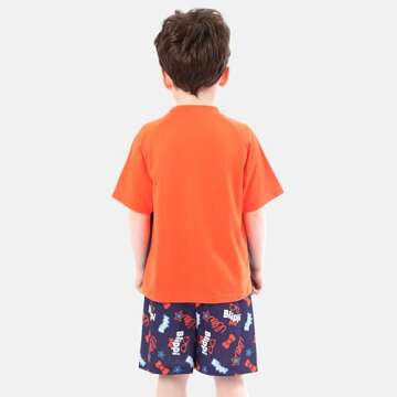 Blippi Pajamas | Boys Shorts Pajamas | Fun Boys' Pajama Sets Multicolor 4