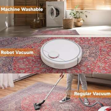 Monolia Area Rugs - Non-Slip, Washable & Stylish