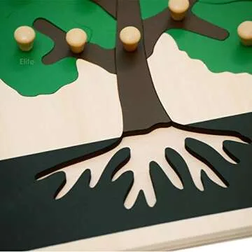 Elite Montessori Tree Puzzle for Kids Learning Fun