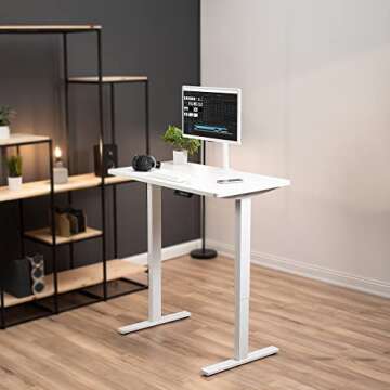 VIVO Electric Standing Desk with Memory Controller - Active Workstation