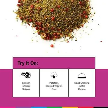 Spiceology - Pink Peppercorn Lemon Thyme All-Purpose Blend - Lemon Pepper Seasoning - 5.4 oz