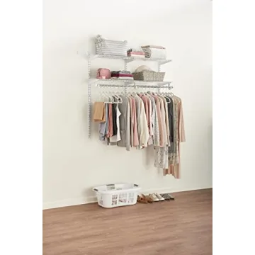 Rubbermaid Custom Closet Kit for Adjustable Storage Solutions