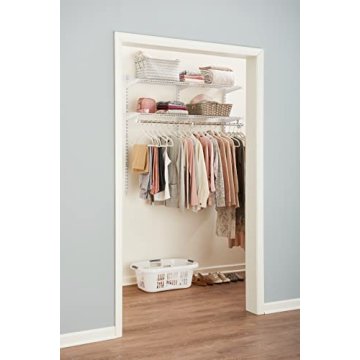 Rubbermaid Custom Closet Kit for Adjustable Storage Solutions