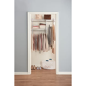 Rubbermaid Custom Closet Kit for Adjustable Storage Solutions