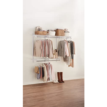 Rubbermaid Custom Closet Kit for Adjustable Storage Solutions