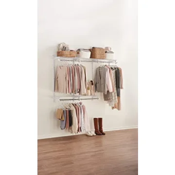 Rubbermaid Custom Closet Kit for Adjustable Storage Solutions