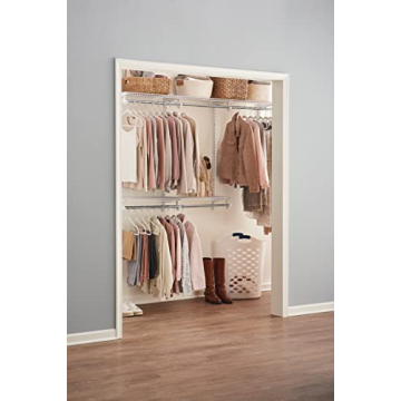 Rubbermaid Custom Closet Kit for Adjustable Storage Solutions