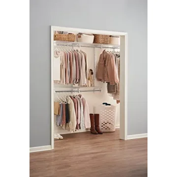 Rubbermaid Custom Closet Kit for Adjustable Storage Solutions