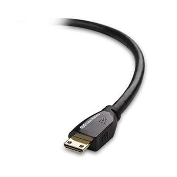 Cable Matters High-Speed 4K@60Hz Mini HDMI to HDMI Cable - 10ft, HDMI2.0 Ready for Tablets, Nikon, Sony, Canon DSLR, Raspberry Pi Zero