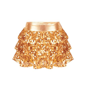 Sparkling Sequins Culottes for Women Dancewear - FEESHOW