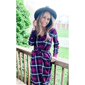 Lanzom Women’s Stylish Wide Brim Fedora Hat - Black