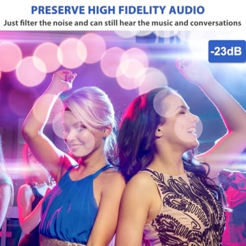 Laudexua High Fidelity Ear Plugs for Live Music Events