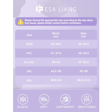 Esa Liang Tummy Control High Waisted Shapewear for Women